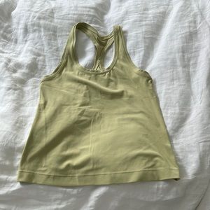 Lululemon cropped racer back top